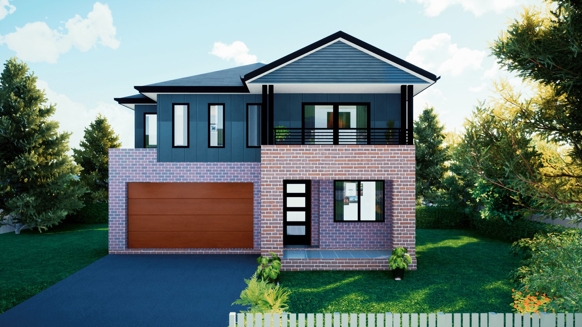 Indigo facade option 3