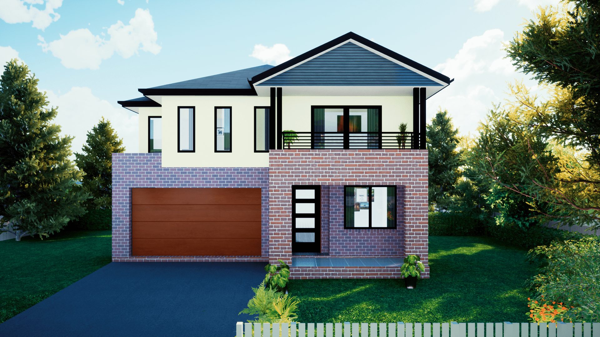 Indigo facade option 2