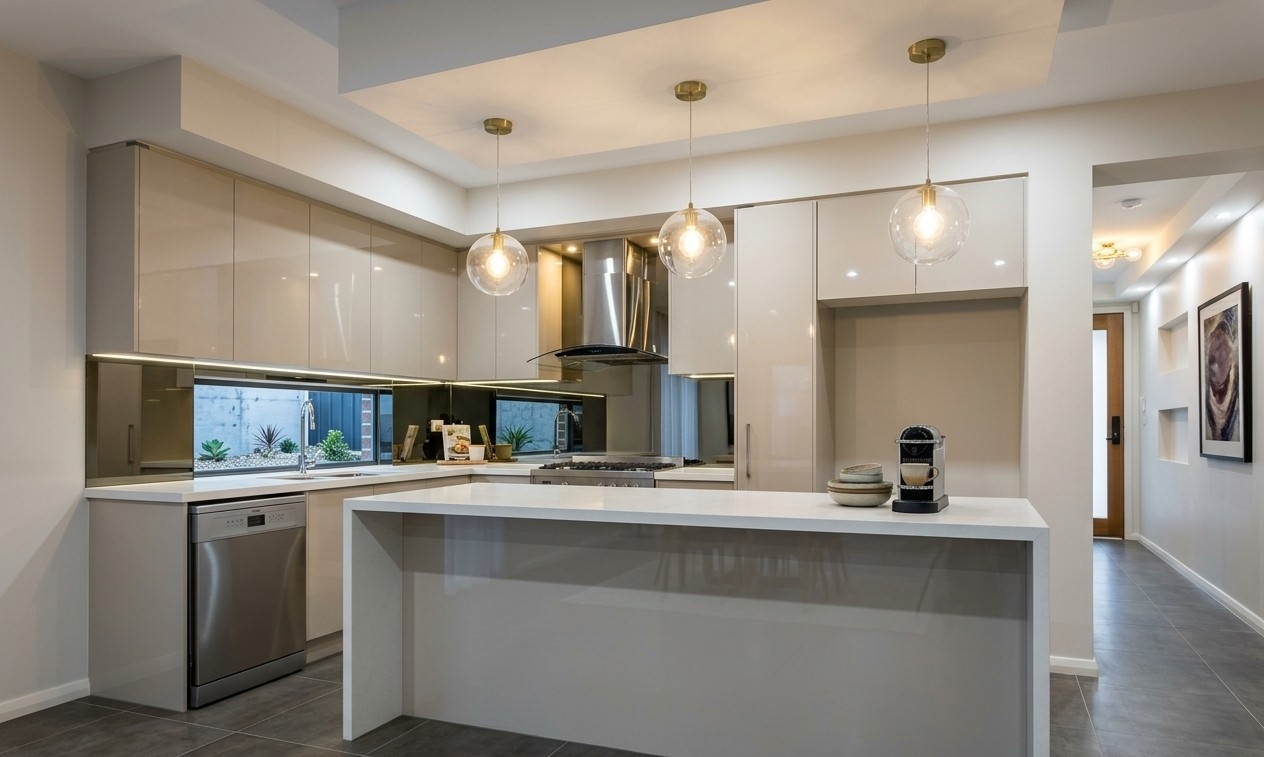 A kitchen built by Elegant Homes NSW